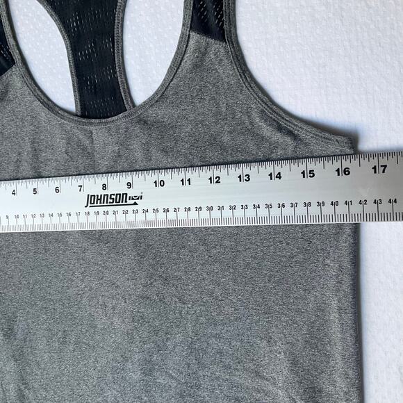 Adidas Women’s Sleeveless Workout Tank Top Size M, Solid Gray - Picture 2 of 5
